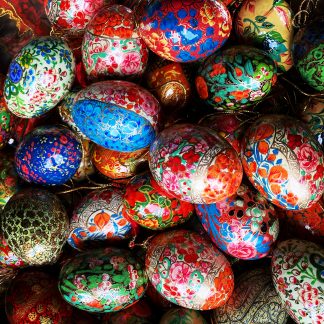 Papier-mâché Eggs