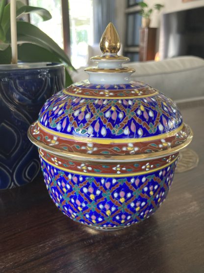 Mandalay Rubies Ceramic Pot